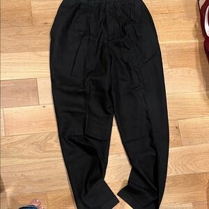 Classiques Entier Black linen‎ Trousers 10